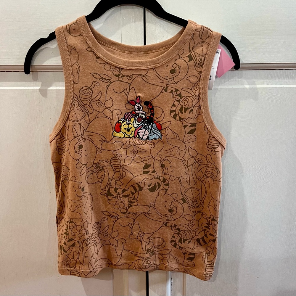 Winnie the Pooh Embroidered Tank Top (Target)